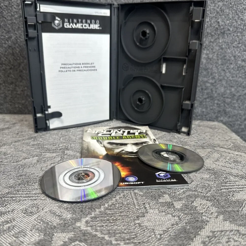 Tom Clancy's Splinter Cell: Double Agent (Nintendo GameCube, 2006) Complete CIB